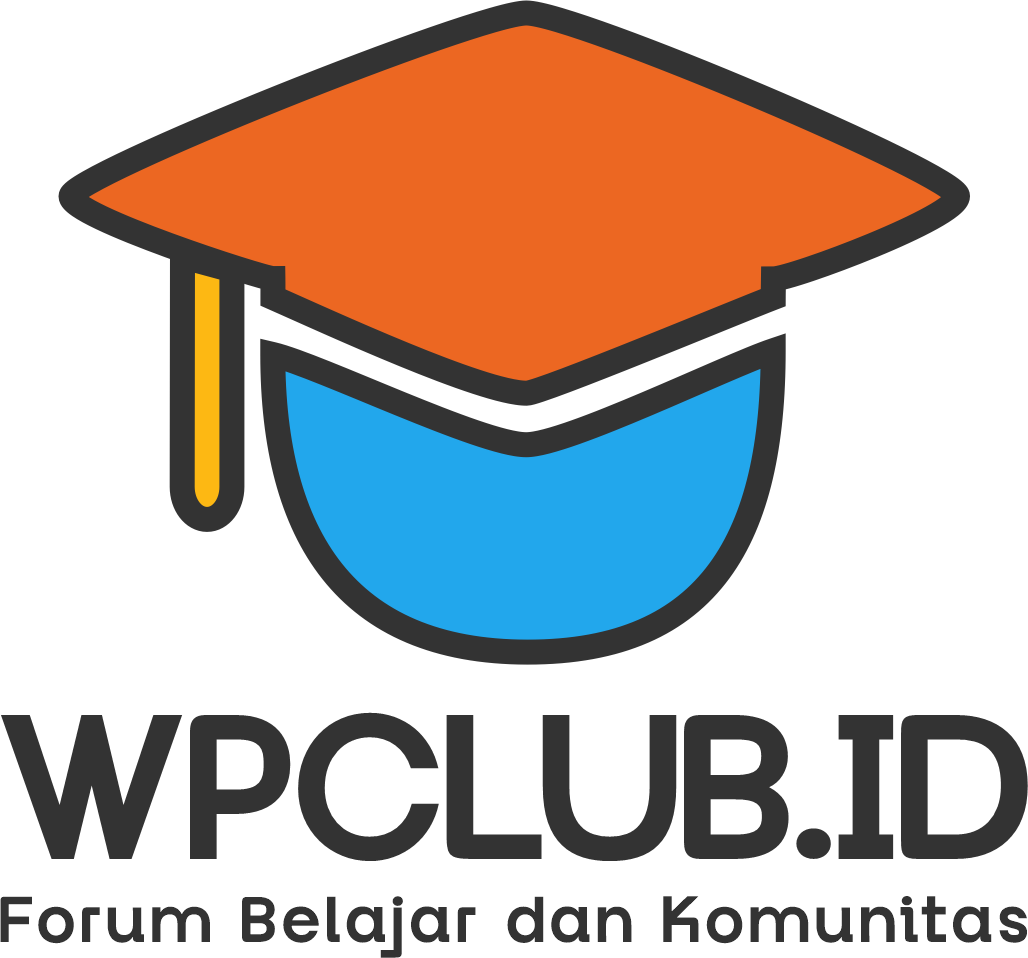 Light Vertical Logo WPClub.id