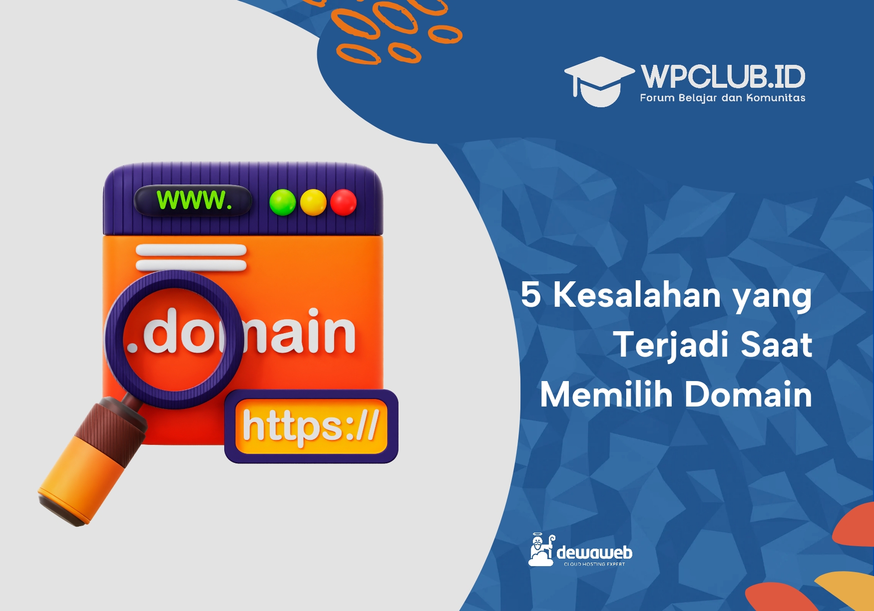 Kesalaham Memilih Domain