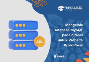 Mengelola Database MySQL website wordpress